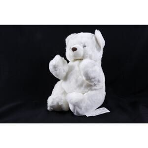 Kamar, Rare, Prototype, Sample, Big Tommy, White, Polar Bear, 1988, Soft, Plush,